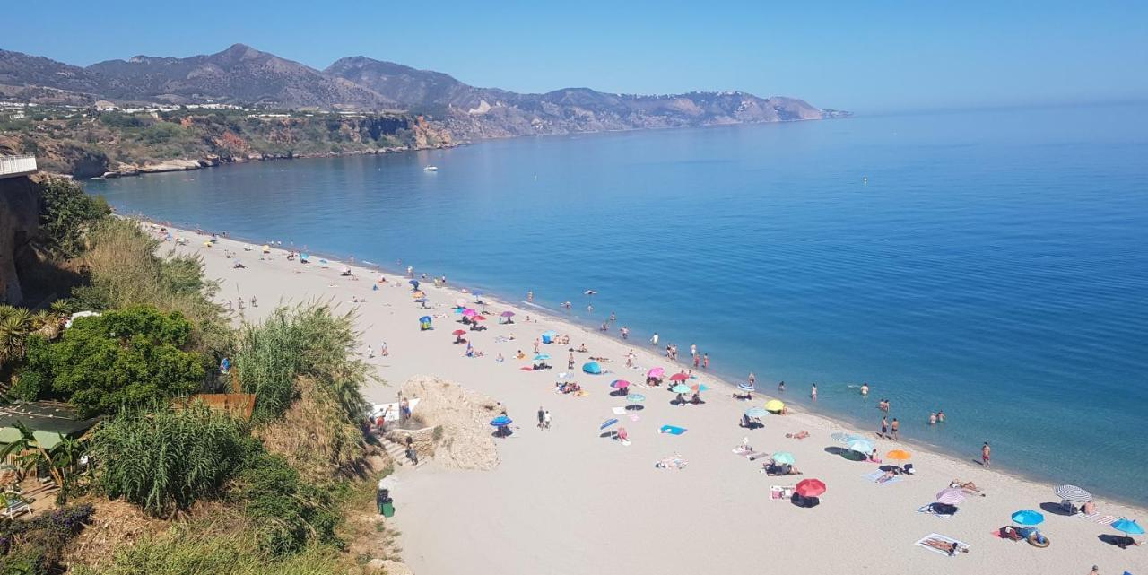 Appartamento 1ª Linea Playa De Burriana 1ºd Nerja Esterno foto
